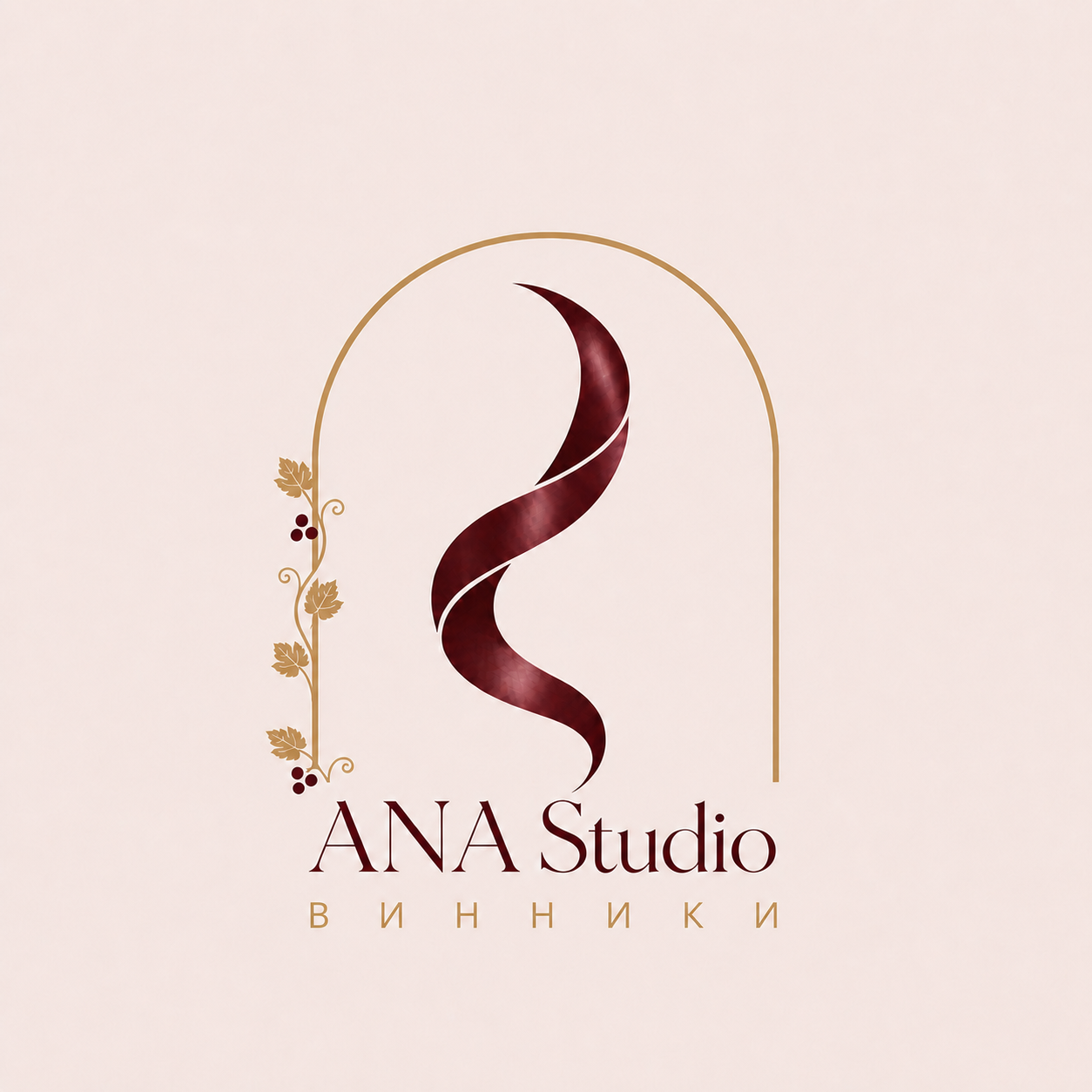Концепція айдентики ANA Studio Винники